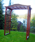 Cape Winds Fruitwood Arch