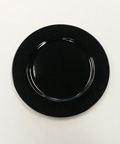 Charger Plate, 13" Black